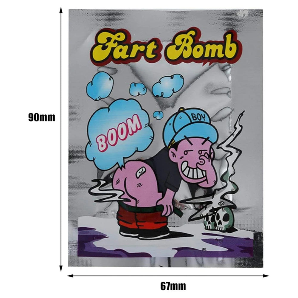 Funny Gag Practical Novelty 10Pcs/set Smelly Aroma Bombs Fart Bags Stink Vue