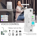 Ewelink 63A Single Phase WIFI Smart Energy Meter Kwh Metering Monitoring Smart Timer Switch Voice Control Relay for Smart Home Vue Default Title
