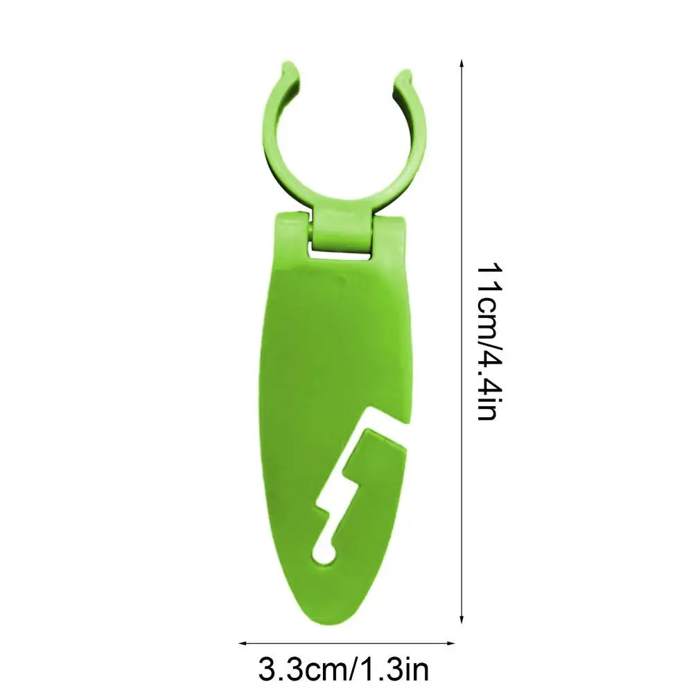 2PCS Paddle Board Clips Expandable Fixing Clamp for SUP Water Sports Fastener Clip for Women Men Boys Girls Youth Kayak Canoe Vue Green