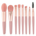 8Pcs Makeup Brush Set Makeup Concealer Brush Blush Loose Powder Brush Eye Shadow Highlighter Foundation Brush Beauty Tools Vue 01