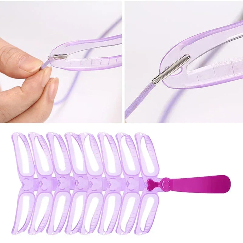 vvocci Eyebrow Mold Beginner 8Pcs 3D Eye Guide Card Modified Brow Reusable Eyebrow Stencil PVC Thrush Template Makeup Tools Vue