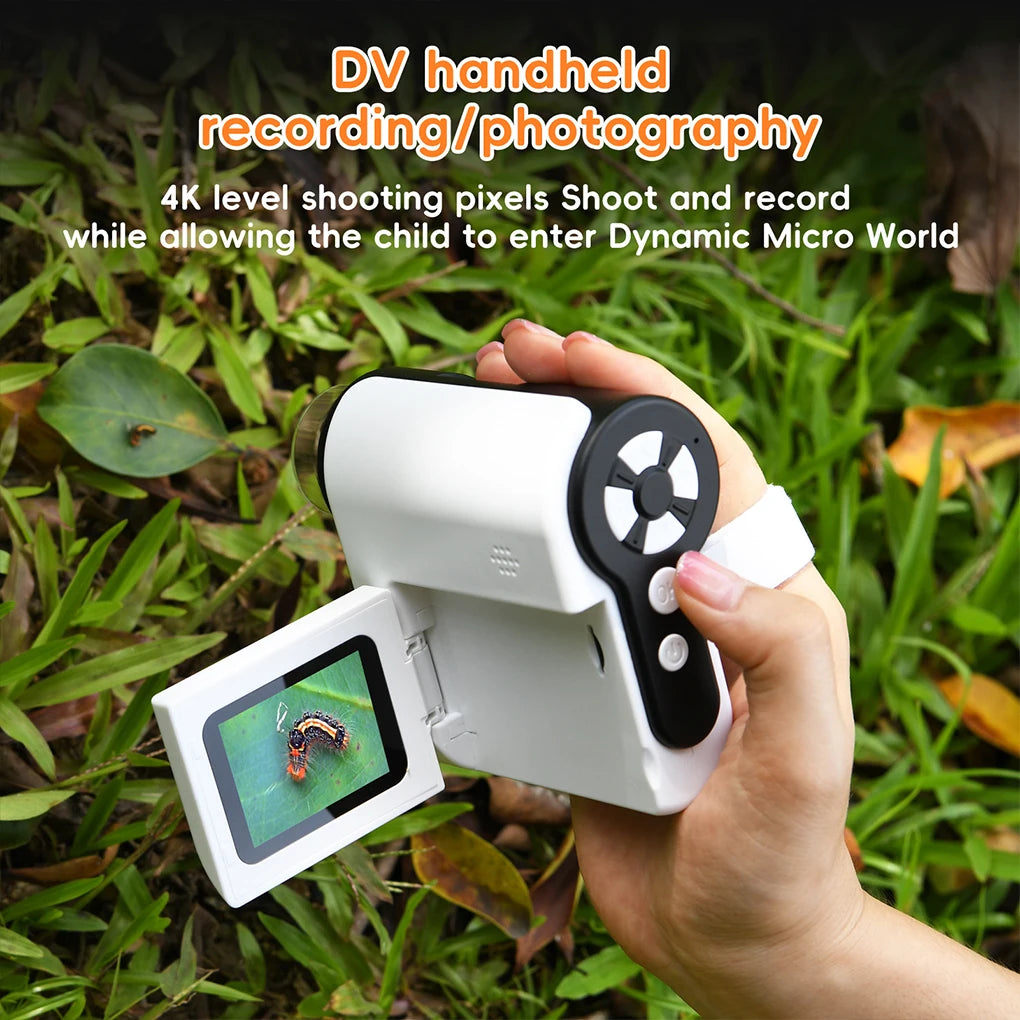 Kids Handheld Digital Microscope 100X–1000X Portable USB Scope Kids Digital Microscope Vue