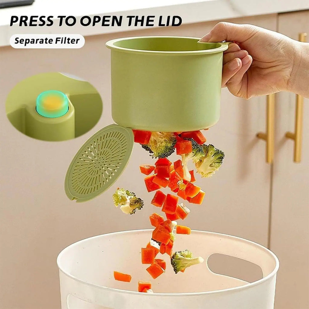 Sink Drain Strainer Basket, Anti-Clog Food Catcher with Hanging Hook, Odor-Resistant Kitchen Sink Filter for Bathroom Laundry Vue