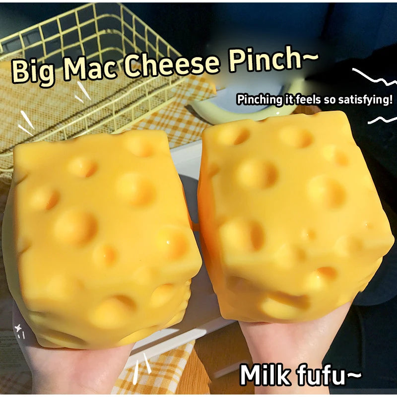 Cheese Squeeze Toy Extra Large Squishy Fidget Toys Slow Rebound Vue