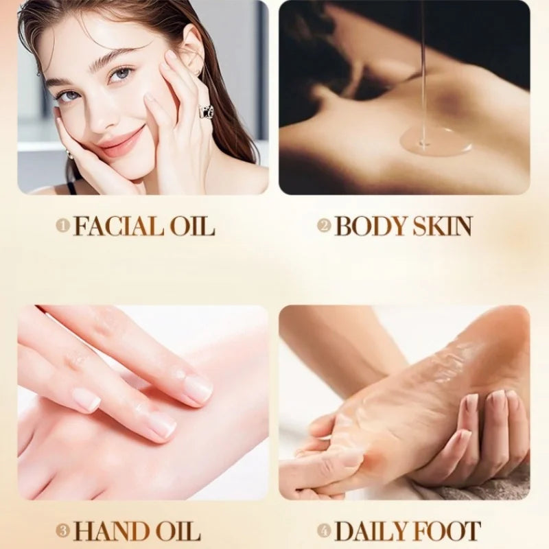 120ml Vitamin C Niacinamide Moisturizing Essential Oil, Contains Skin-Friendly Ingredients Such as Niacinamide, Hyaluronic Acid, Glycerin, and Citrus Fruit Extracts, Penetrates Deeply into the Skin, Moisturizes and Hydrates, Vue