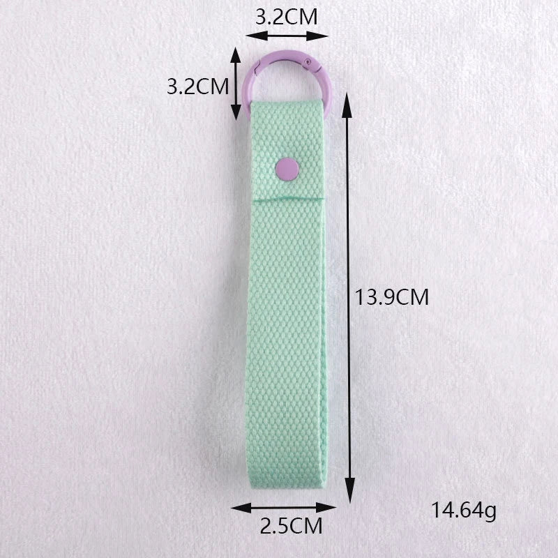 Fashion Cotton Keychain Lanyard Wrist Straps Schoolbag Backpack Pendent Key Chain Car Keys Canvas Strap Keyring Vue A15