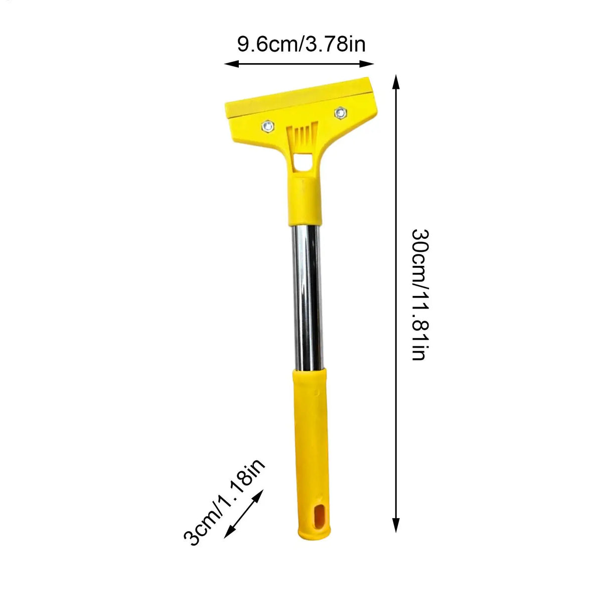 Sticker Remover Long Handle Detachable Multipurpose Decal Tool Adhesive Scraper for Car Windshield Window Glass Door cleaning Vue