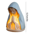 Virgin mary night light Religious Night Light Decorative Table Lamp Soft Eye Protection Desk Accessories for Nursery Reading Vue A
