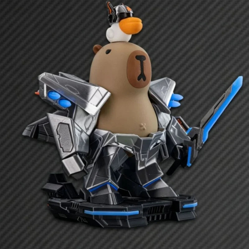 DIY Capybara Mecha Action Figure | Detachable Armor Robot Model Collectible Action Figure Vue