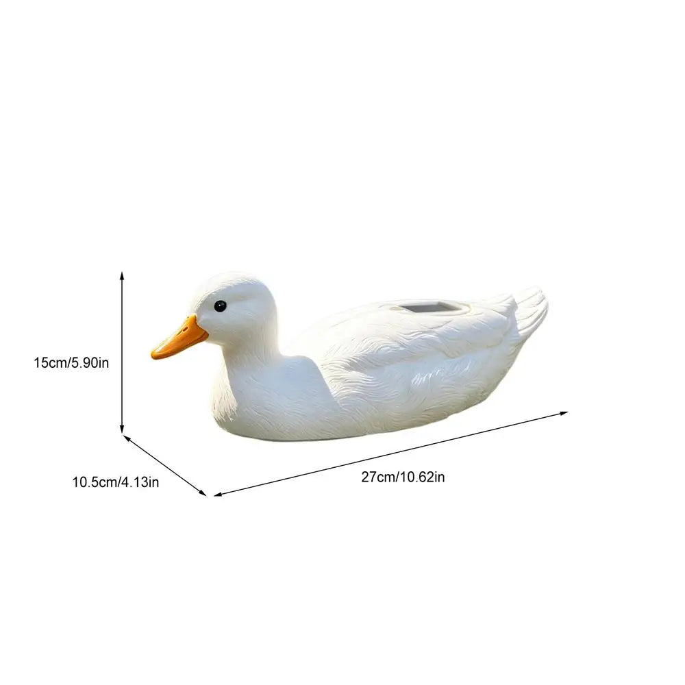 Solar Floating Pool Lights, Cute Duck Design Waterproof LED Lamp, UV Resistant Outdoor Decor for Garden Pond Fountain decorate Vue A