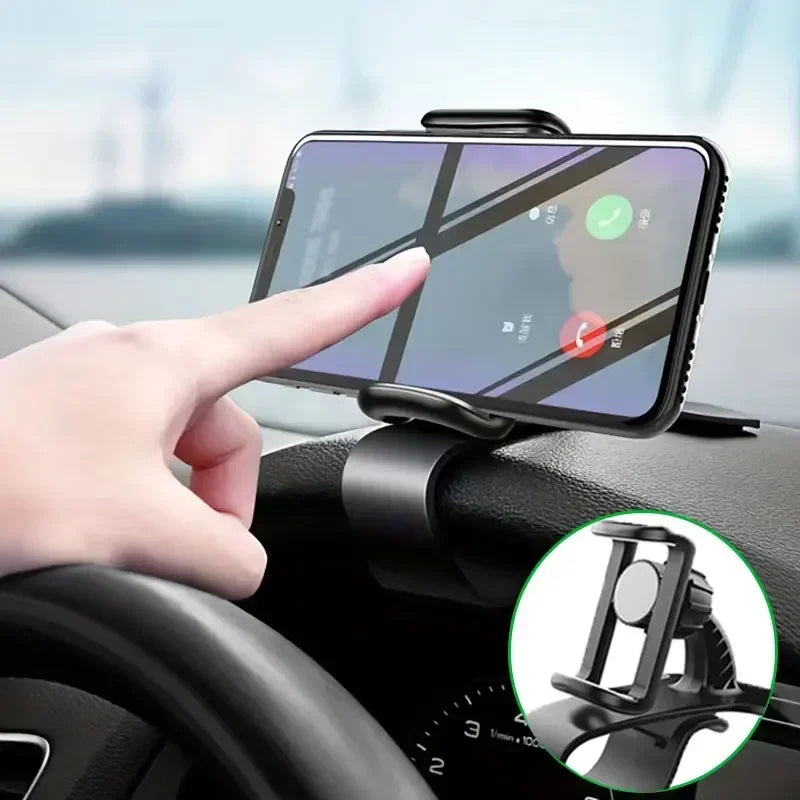Car Phone Holder Stand Universal Dashboard Car Clip Mount GPS Bracket Car Mobile Phone Support in Car For iPhone Xiaomi Samsung Vue