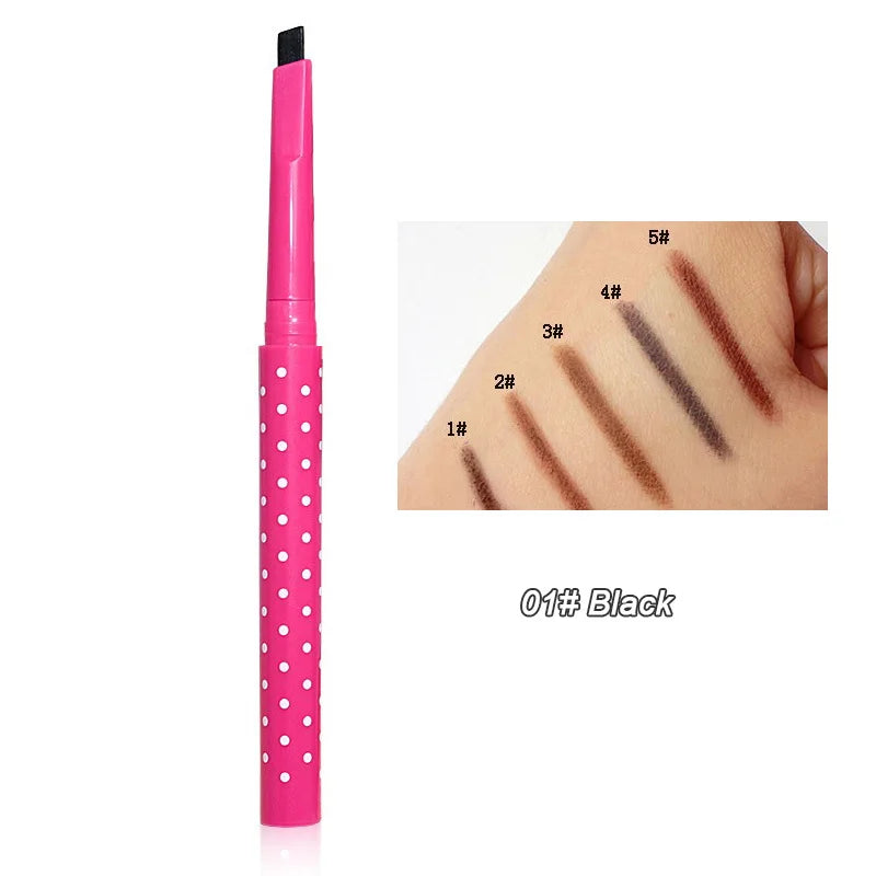 1/2pcs Longlasting Eyebrow Pencil Natural Waterproof Rotating Automatic Eye Brow Pencil Cosmetic Eyebrow Shaping Liner Pen Hot Vue 1Pc 01