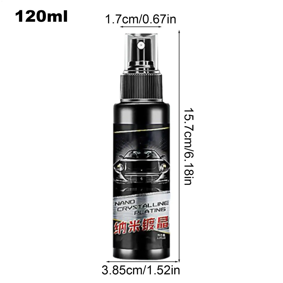 120ml/300ML Car Wax Ceramic Coating High Protection Quick Car Coating Agent Polish Cleaner for Auto Sedans Trucks Motorcycles Vue