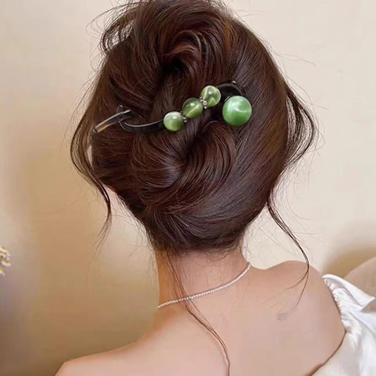 S Shape Elegant Twist Barrette Pearl Decor Non Slip Jaw Fashion Twist Clip Hair Barrettes Ponytail Holder Women Hair Accessories Vue