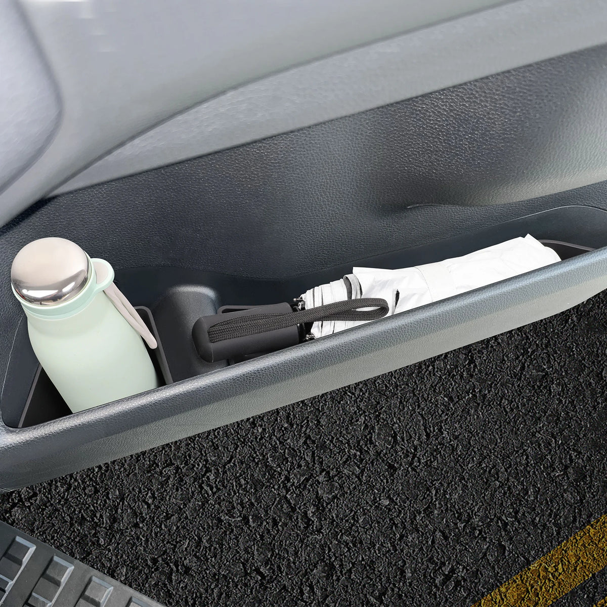 Smabee for Toyota Land Cruiser Prado 2024 250 J250 LC250 TPE Front Rear Door Handle Tray Organizer Door Side Storage Box Vue