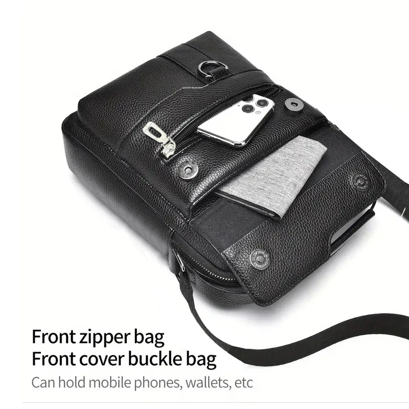Men's Single-shoulder Crossbody Bag Suitable Business Travel Can Be