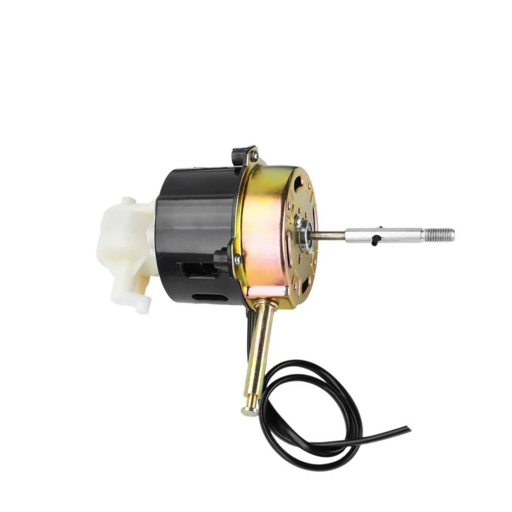DC12V Copper Winding Brushed Fan Motor 23W 1420RPM 3 Speed Control Reverse Polarity Protected for 16 Inch Desk Fan Replacement Vue