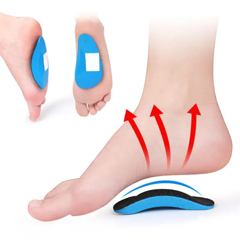 1 Pair Insole Orthotic Professional Arch Support Insole Flat Foot Flatfoot Corrector Vue