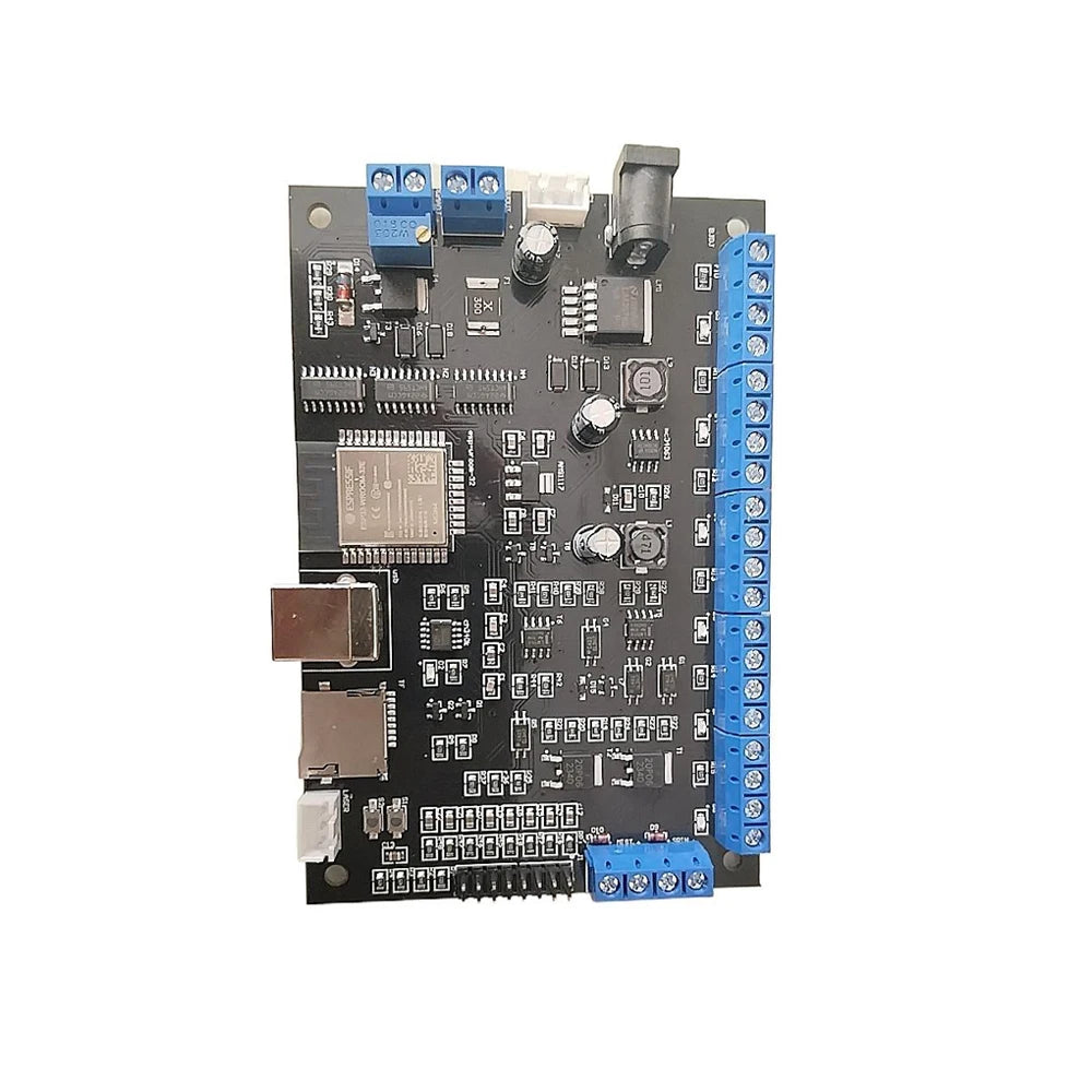CNC GRBL 6 Axis Breakout Board Control Panel USB Motion Card ESP32 WiFi 32bit CPU Similar Mach3 Router Controller DIY Parts Vue