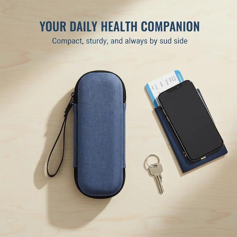 Insulin Cooler Travel Case Waterproof Insulin Cooling Bag With Display Medicine Organizer Bag For Diabetics Vue