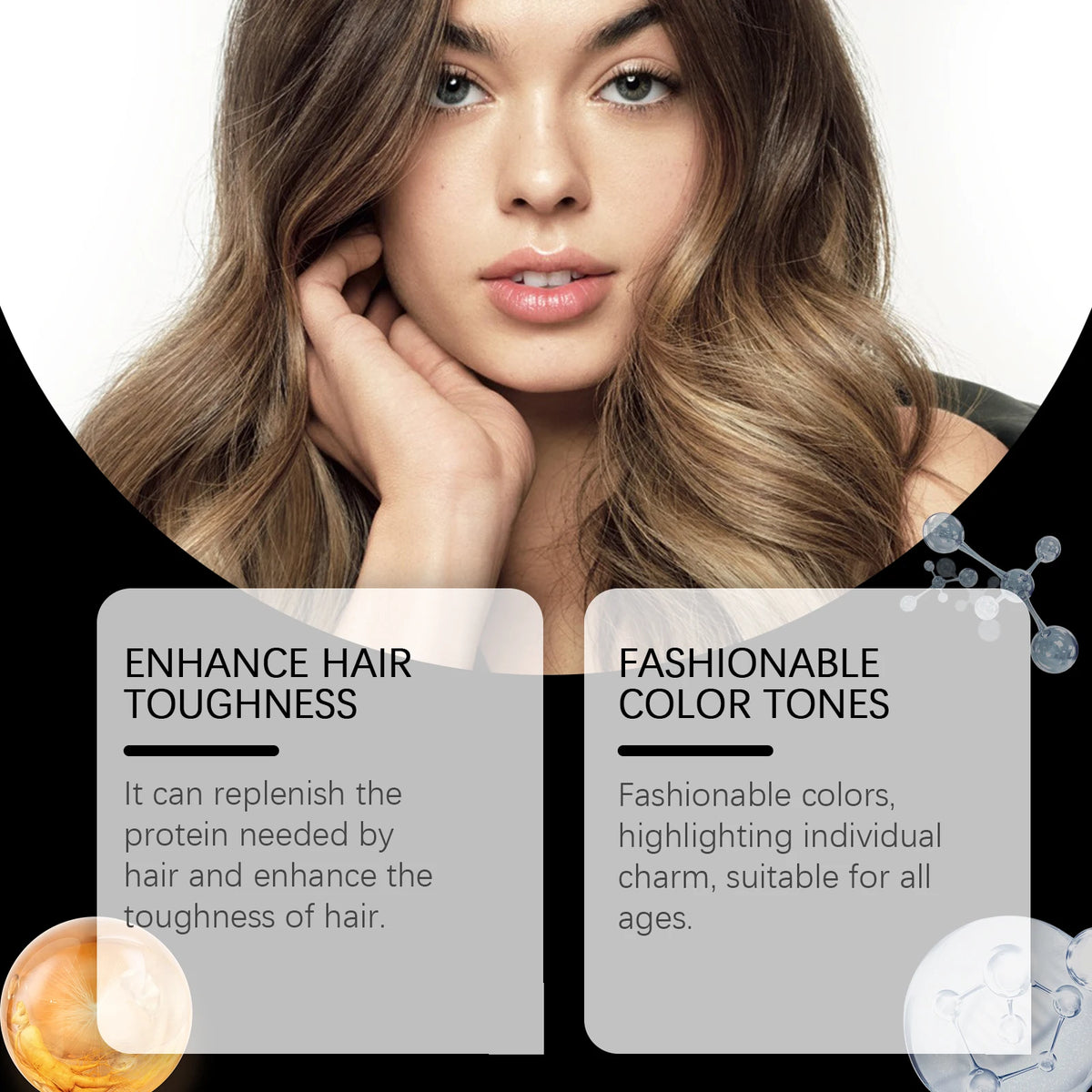 Hair Care Shampoo Series - DIY Trendy Shampoo for Vibrant, Long-Lasting Color, Gentle Hair Care, Nourishment and Smoothness Vue