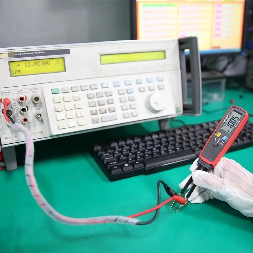 LCD Display Voltage Testers Test Clip IP65 Waterproof Continuity Tester 6000 Counts Auto Range Phase Sequence Detector Vue