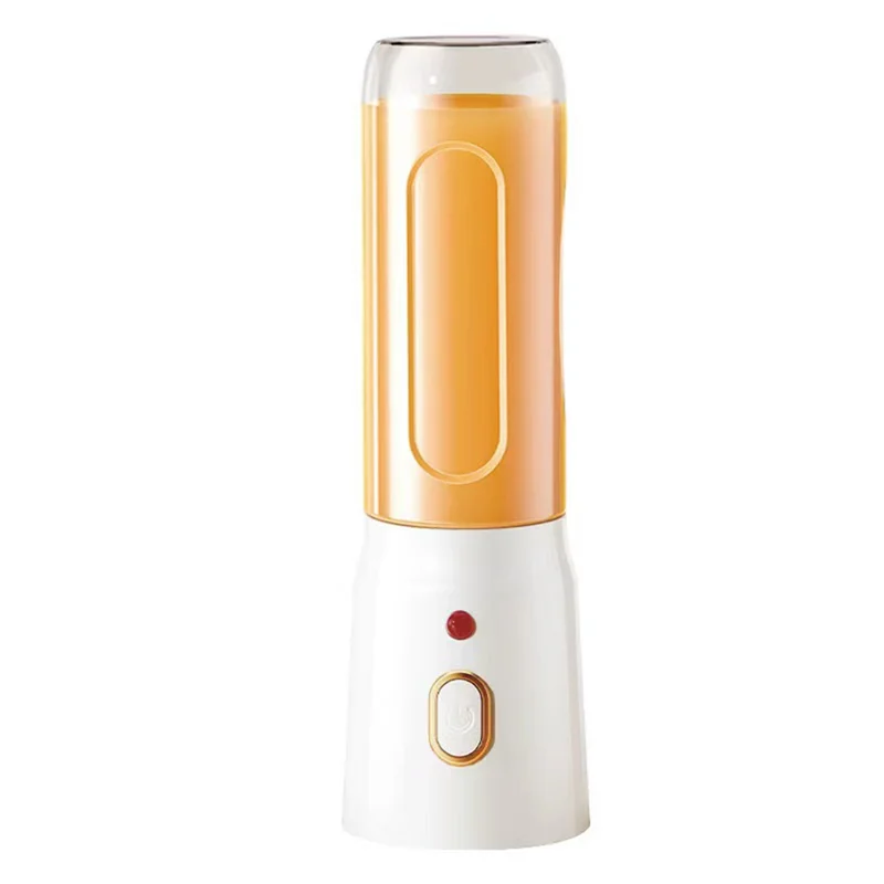 450Ml Blender Double Cup USB Rechargeable With 10-Blades Smart Safety Lock Automatic Power Off When Cover Is Openedabkw Vue