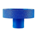 Heavy-Duty Diamond Flat Grinding Wheel Dry and Wet Use Standard Threaded Interface Concrete Grinding Wheel Vacuum Brazed Vue Blue-10mm