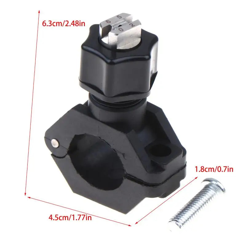 Clip-on Spray Nozzle Eyelet with Plastic Clamp Water Pipe Mount for Greenhouse Garden Plant Misting Irrigation Vue A1
