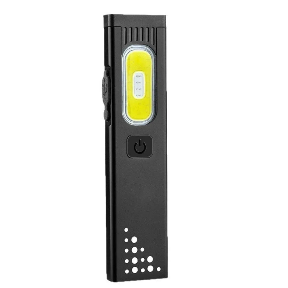 Portable Mini Flashlight Multi-Mode Super Bright Torch Light with Magnetic Grip Rechargeable Hat clip Lamp Camping Vue