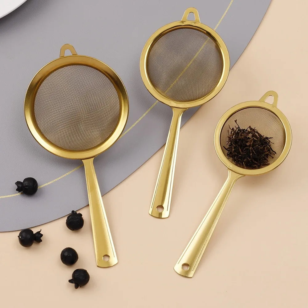 Stainless Steel Matcha Sifter Very Fine Mesh Rust-proof Tea Strainer