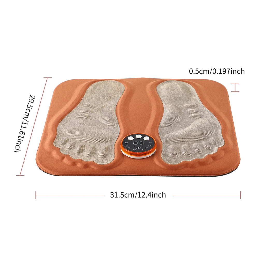Moajaza 3D EMS Foot Massage Mat – 8 Modes, 29 Levels EMS Foot Massage Mat Vue
