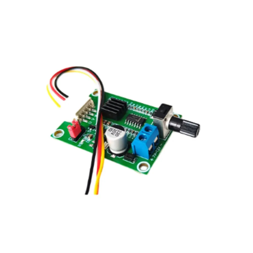 Three-phase DC Brushless No Hall Motor Drive Board Motor Speed Control Module DC7V-12V Motor Forward and Reverse Controller Vue