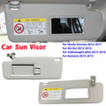 1/2pcCar Sun Visor with Make-up Mirror For Skoda Octavia For Skoda Octavia/For Xinrui/For Volkswagen Jetta/For Santana 2013-2018 Vue 1pc Right