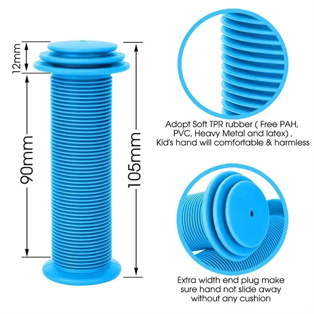 1Pair Children Fixed Gear Anti-slip Road Bike Mountain Bike MTB Bike Grip Scooter Grips Bike Handlebar Grips Bicycle Grips Vue