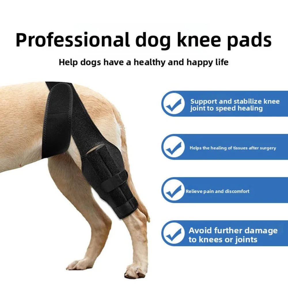 Pet Supplies Dog Leg Injury Auxiliary Straps Anti-licking Light Arthromitis Recovery Bandages Dog Surgery Injury ProtectiveCover Vue