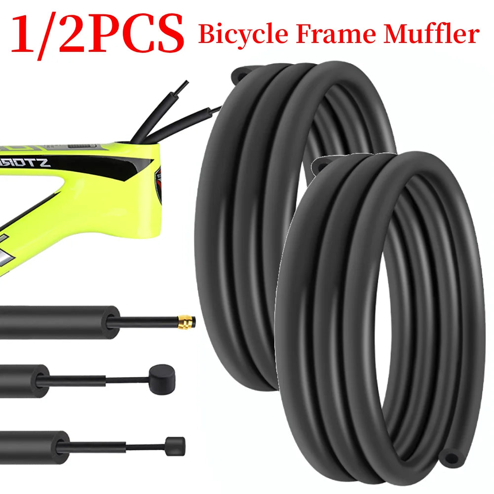 1/2PCS Bicycle Inner Cabling Frame Muffler Absorbent Cotton Universal Brake Variable Speed Tube Anti-noise Absorbent Cotton Vue
