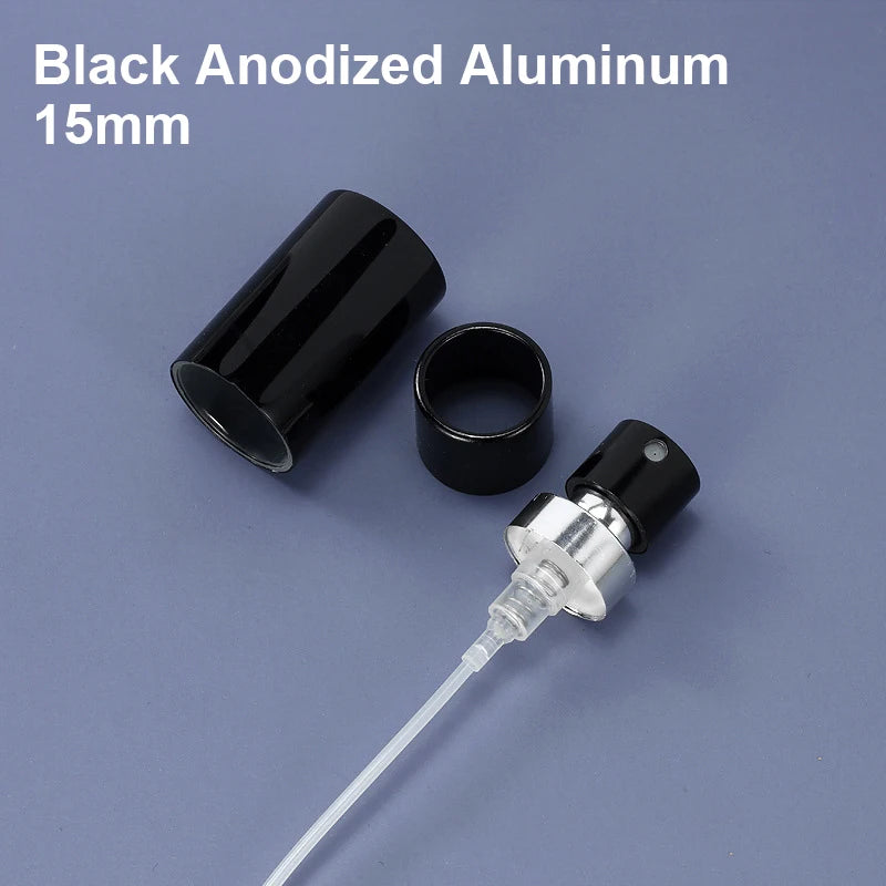 13mm 15mm 18mm Fine Mist Sprayer Nozzle Bayonet Type Spray Pump for 15mm Aluminum Bottle Replacement Bottle Cap Accessories Vue A14