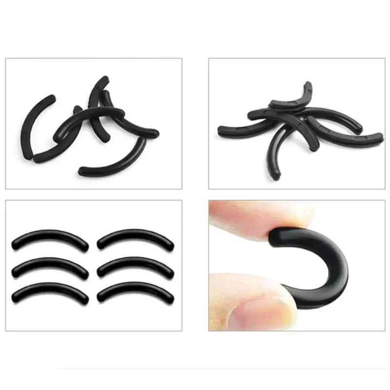 Rubber Eyelash Elastic Eyelashes Curling Pads Eyelash Makeup Elastic Curler Curler Replacement Refill Rubber Beauty Tools High Vue