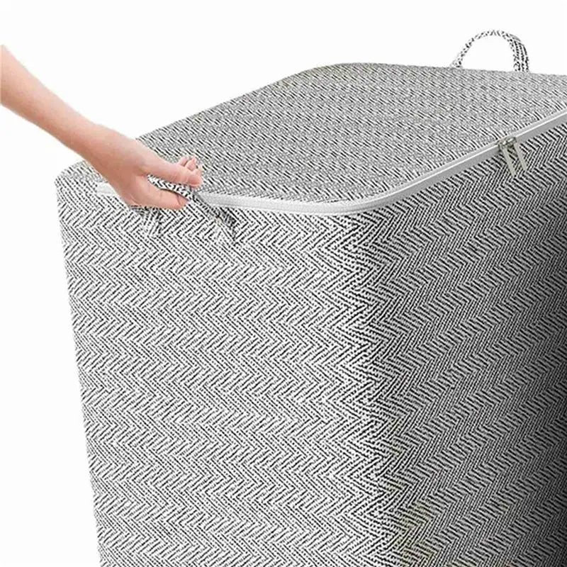 ABKW-2X 3-Dimensional Storage Box Household Storage Box With Window Organizer Cloth Folding Wardrobe Storage 220L Vue