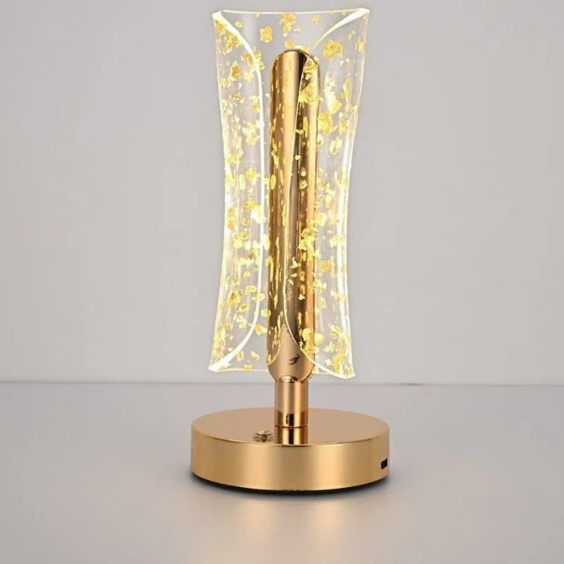 Nordic Creative Acrylic Butterfly Decorative Table Lamp, Luxury Ambient Light for Hotel Bedroom Bedside Vue