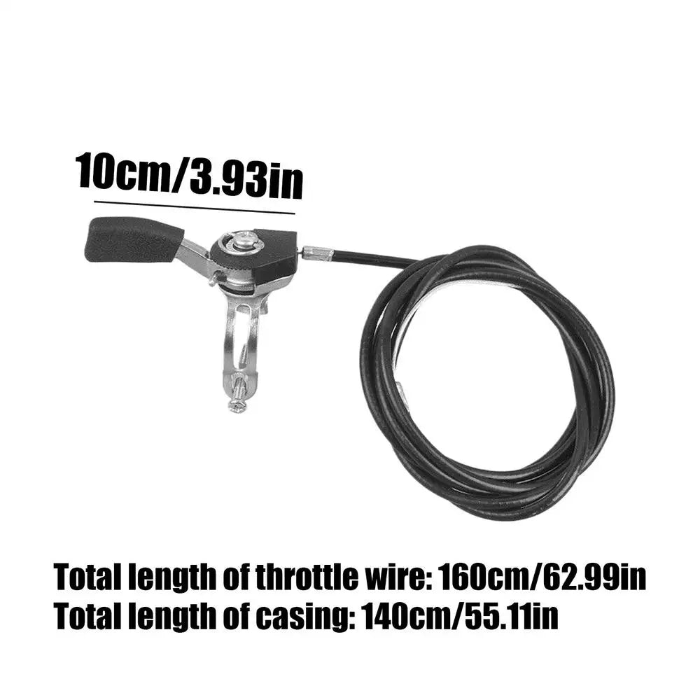 Throttle Cable Accessories Precision Throttle Cable Oil Valve Accessories for Trailer Mower Boat Motorcycle Bike Tillage Machine Vue Black