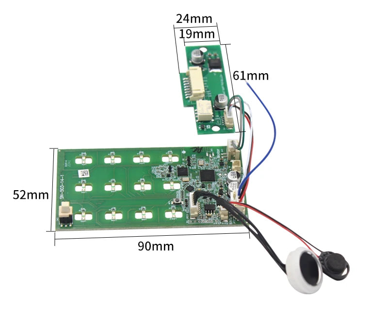 TTLOCK Fingerprint Access Control Switch Module RFID IC Card Bluetooth Door Lock Module App Control Delay Relay for Smart Home Vue