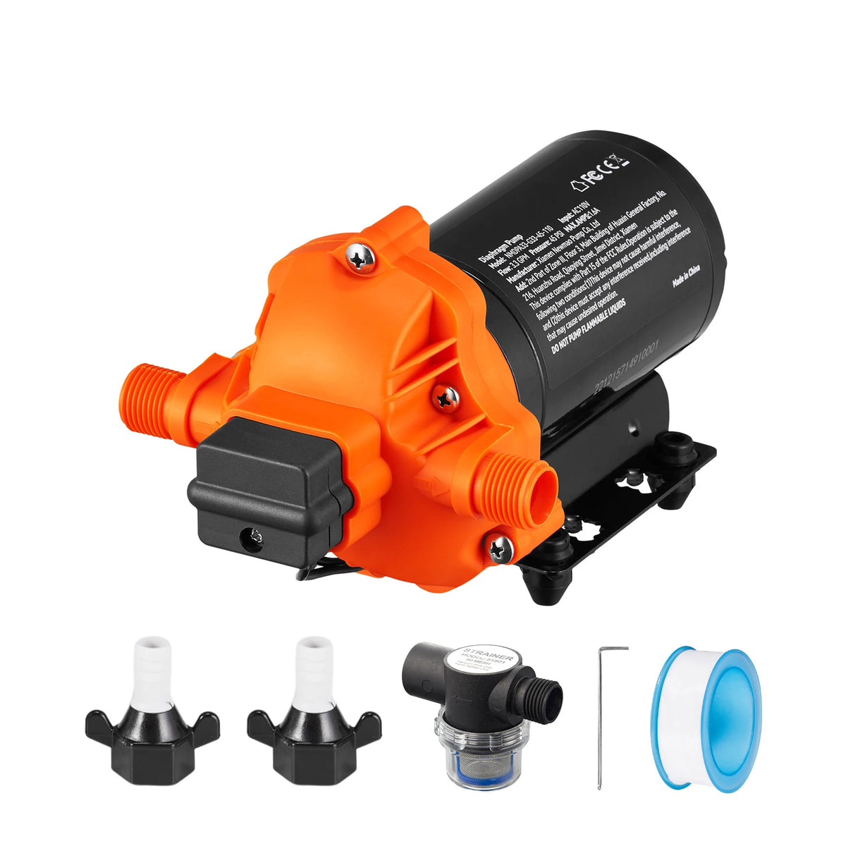 RV Diaphragm Water Pump 3.3–5.5 GPM | SucceBuy Boat Sprayer Diaphragm Water Pump Vue