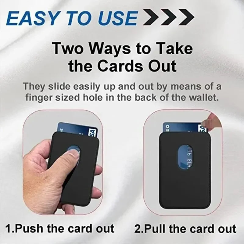 Leather Wallet Case For iPhone 15 Pro Max Magsafe Wallet Leather Compatible For iPhone 14 13 12 Card Holder with MagSafe Magnet Vue