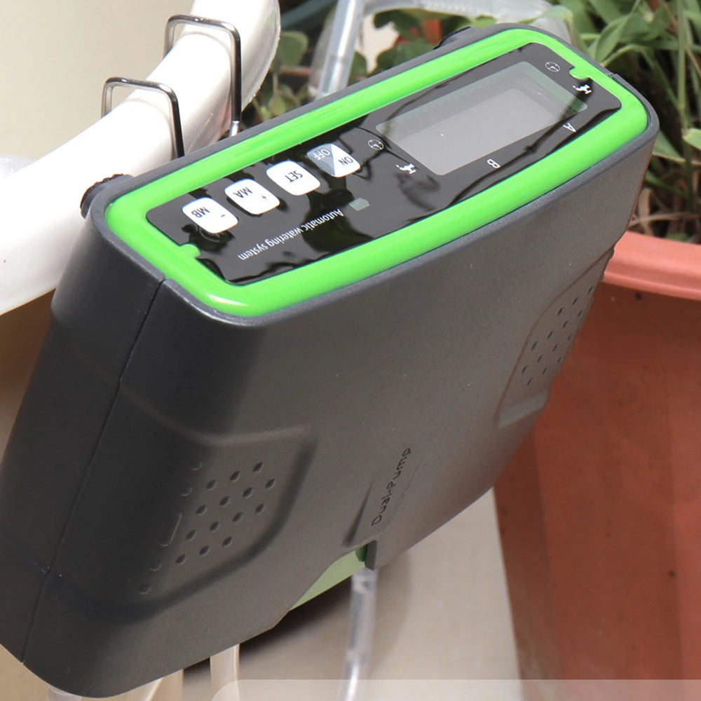 Smart WiFi APP Remote Double Pump Automatic Watering Machine Watering Pot Flower Garden Balcony Drip Irrigation Sprinkler System Vue