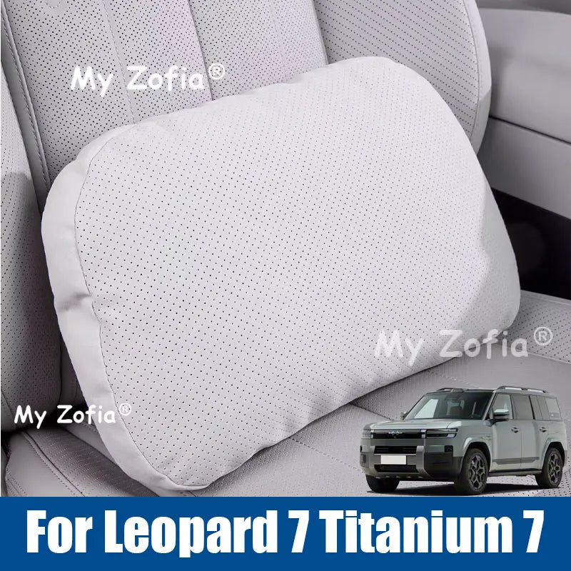 Car Set-Ergonomic Seat Headrest Neck Pillow Protection Breathable Interior Accessories For BYD Ti7 Leopard Titanium 7 2025 2026 Vue