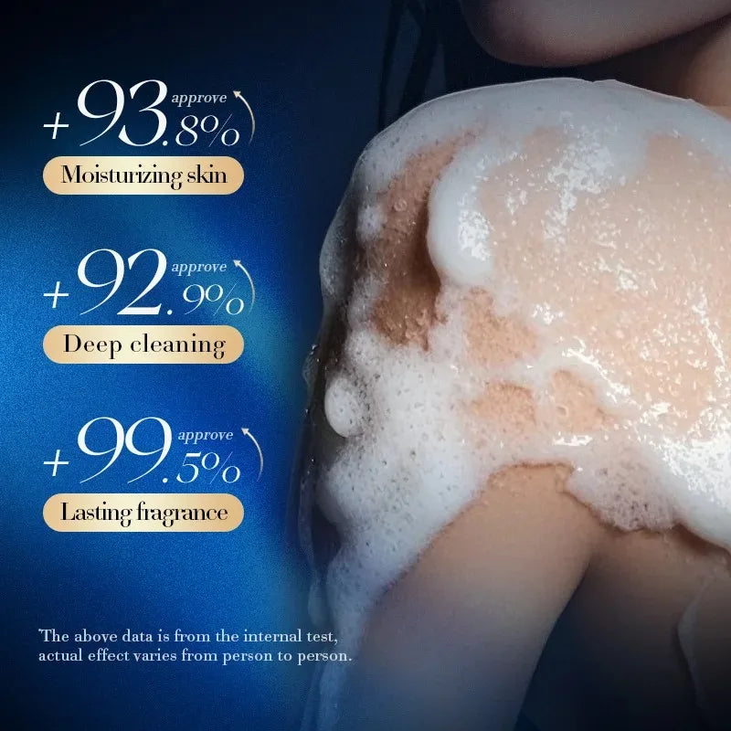 500ml Amino Acid Shower Gel, Deeply Cleanses the Dirt and Oil on the Skin, While Providing a Fresh and Pleasant Fragrance, Leaving You Feeling Refreshed and Comfortable. Long-Lasting Fragrance. Vue