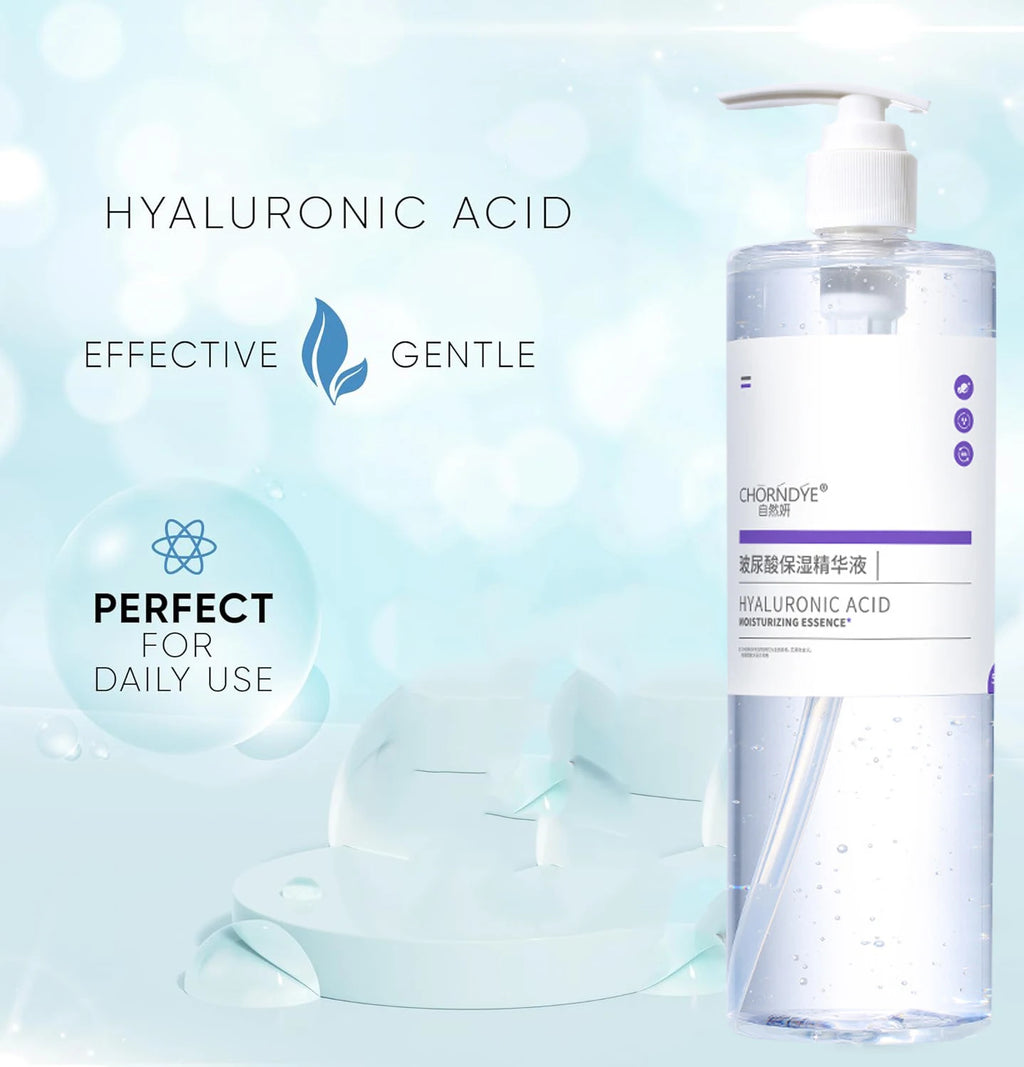 500ml Hyaluronic Acid Deep Hydration Cooling for Face,Hydration Booster,Refreshing Lightweight Texture Korean Glass Skin Care Vue