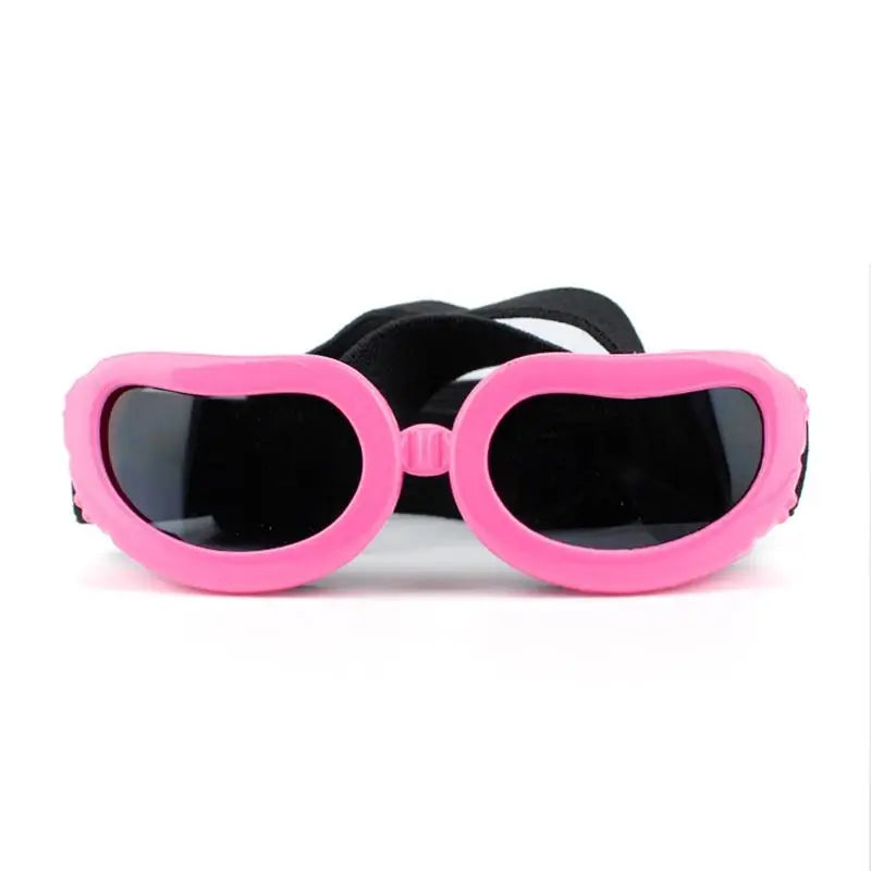 Multicolour Pet Goggles Adjustable Windproof Rope Dog Motorcycle Glasses Pet Photo Props Summer UV Protection Pet Headwear Vue Pink